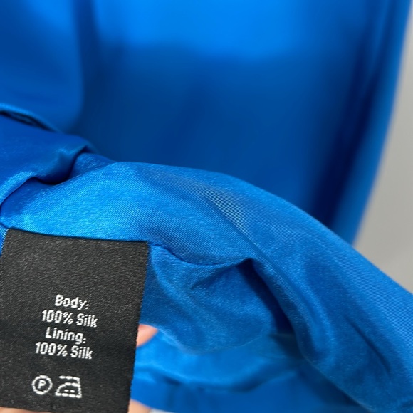 Raoul Silk Vintage Look Crew Neck Mini Dress size 38 US 6 - Picture 8 of 9